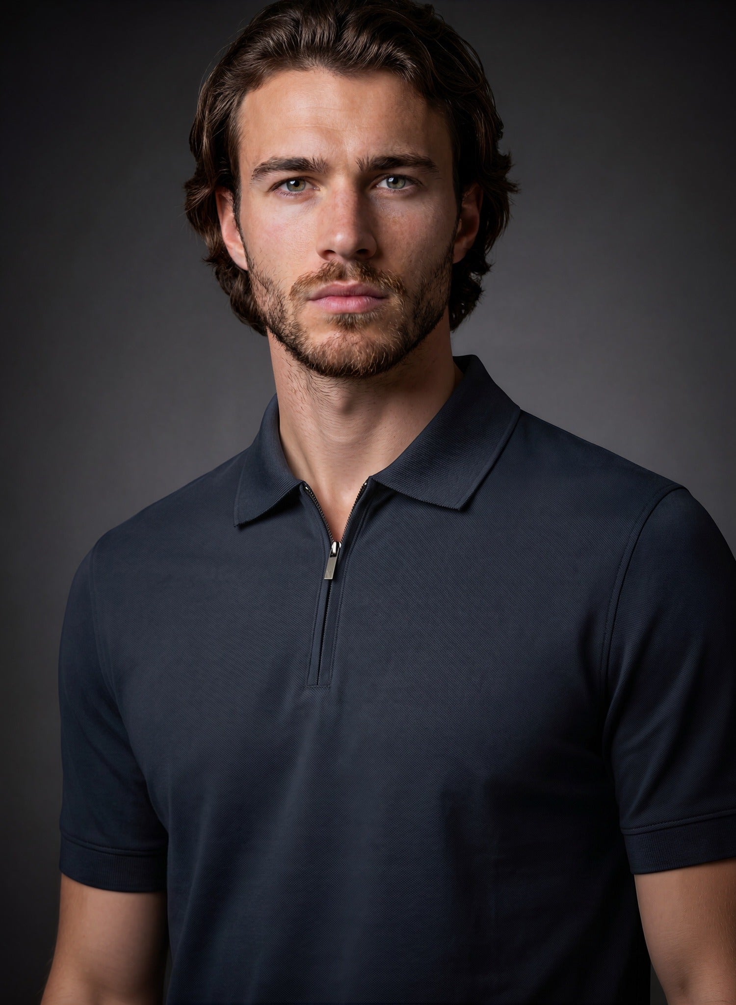 Camisa Polo Masculina de Poliamida com Zíper - Zip Polo | Serif